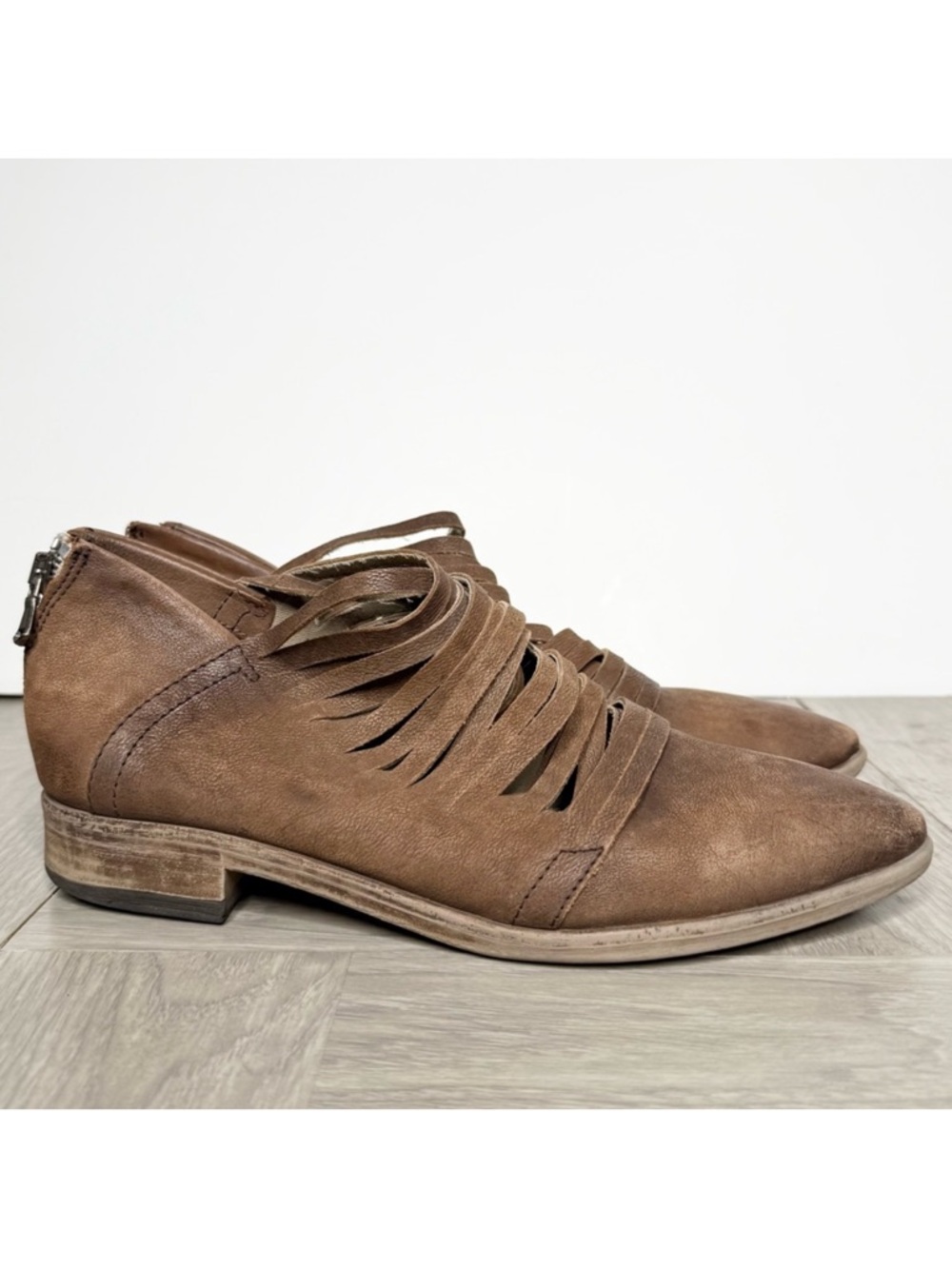 Free People Brown Strappy Bootie 40